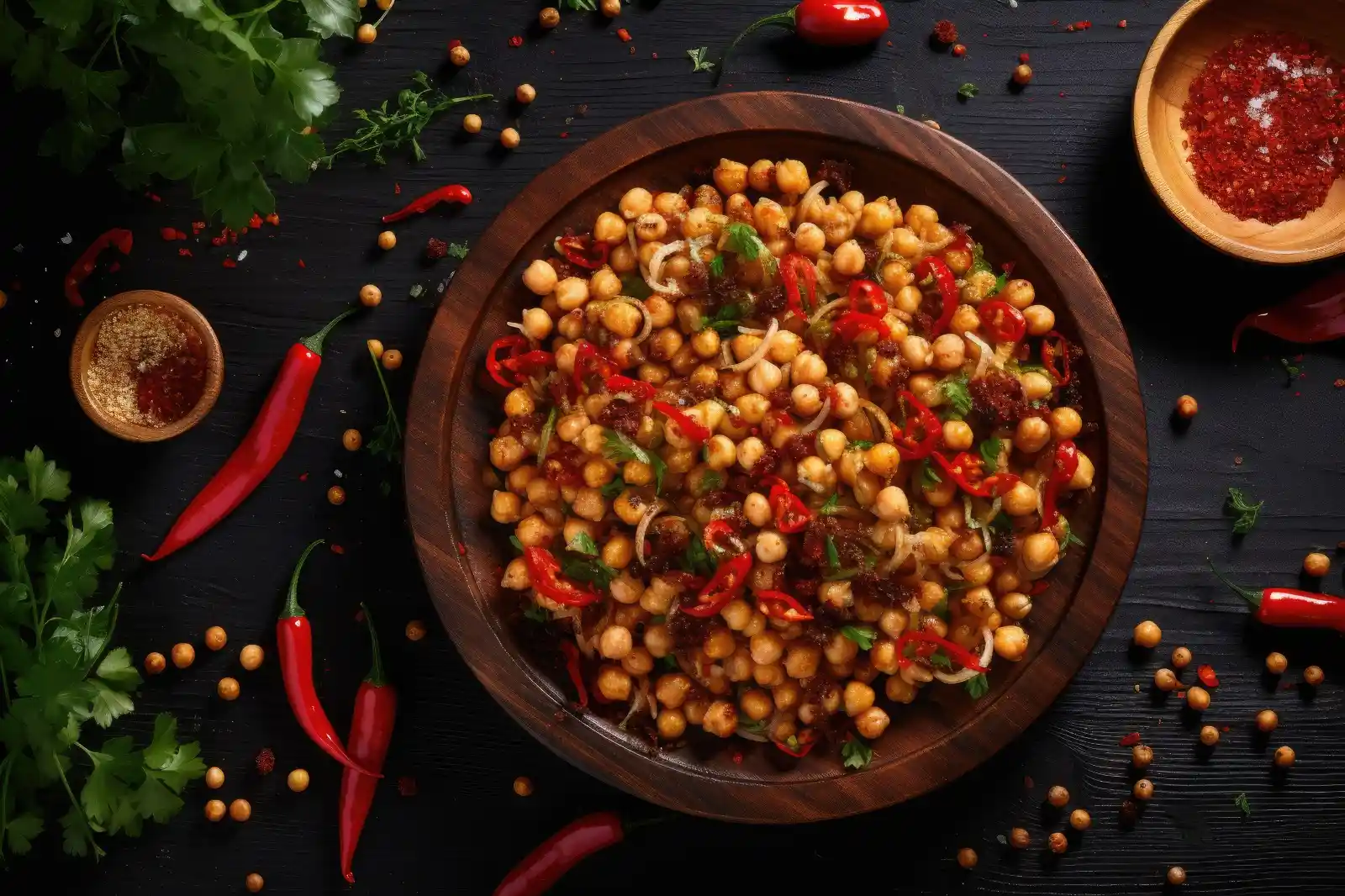SoyaBean Chilly (Dry)