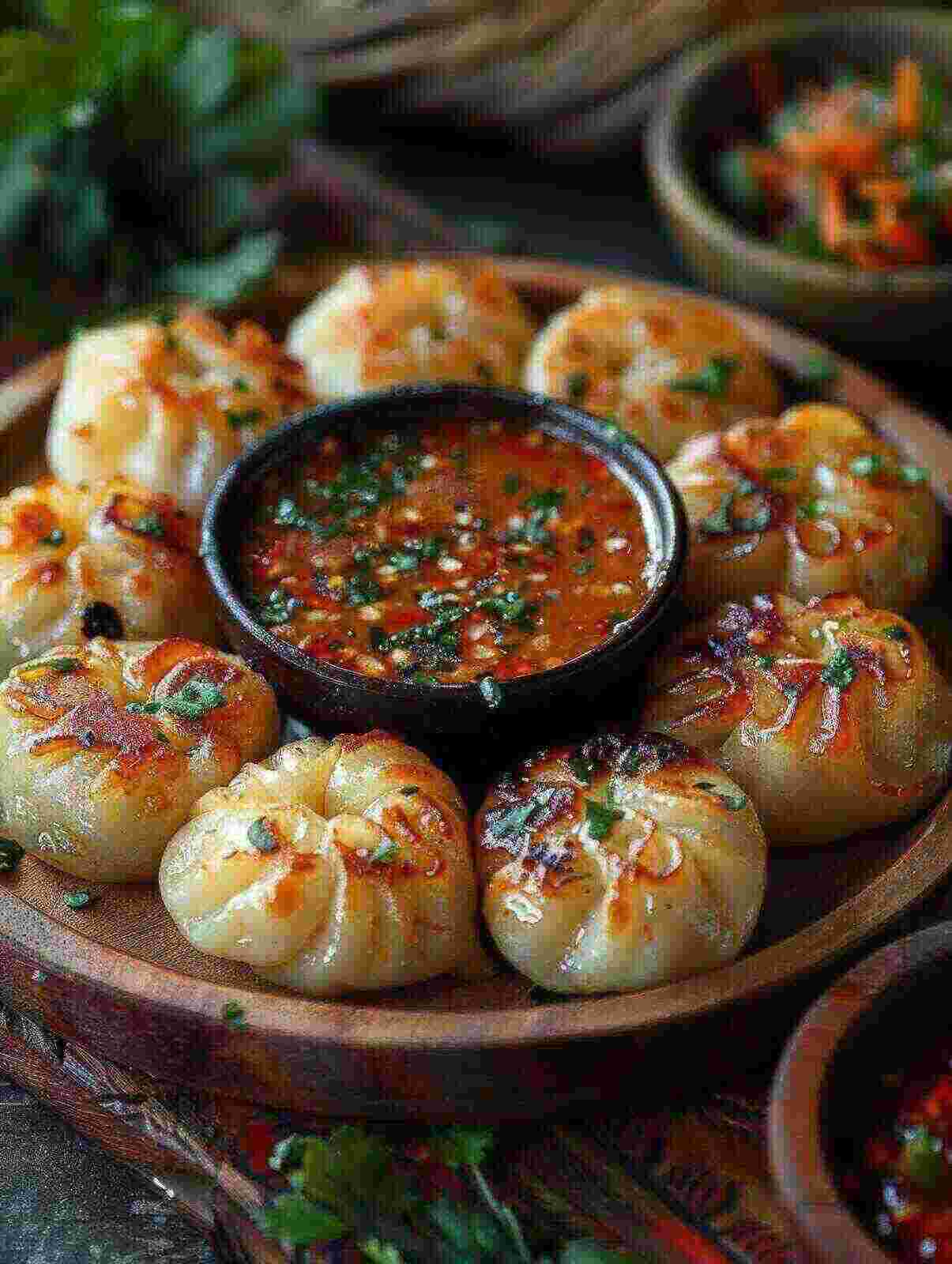 Veg Tandoori Momo