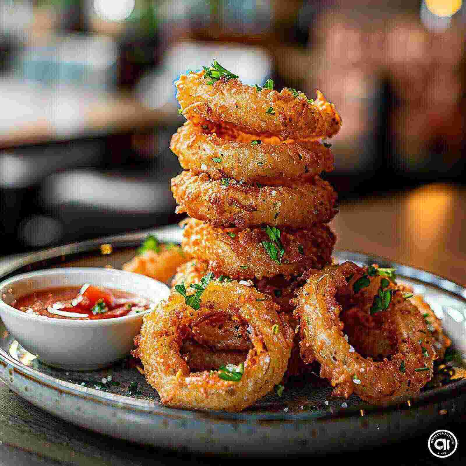 Onion Ring Pakoda (6 pcs)
